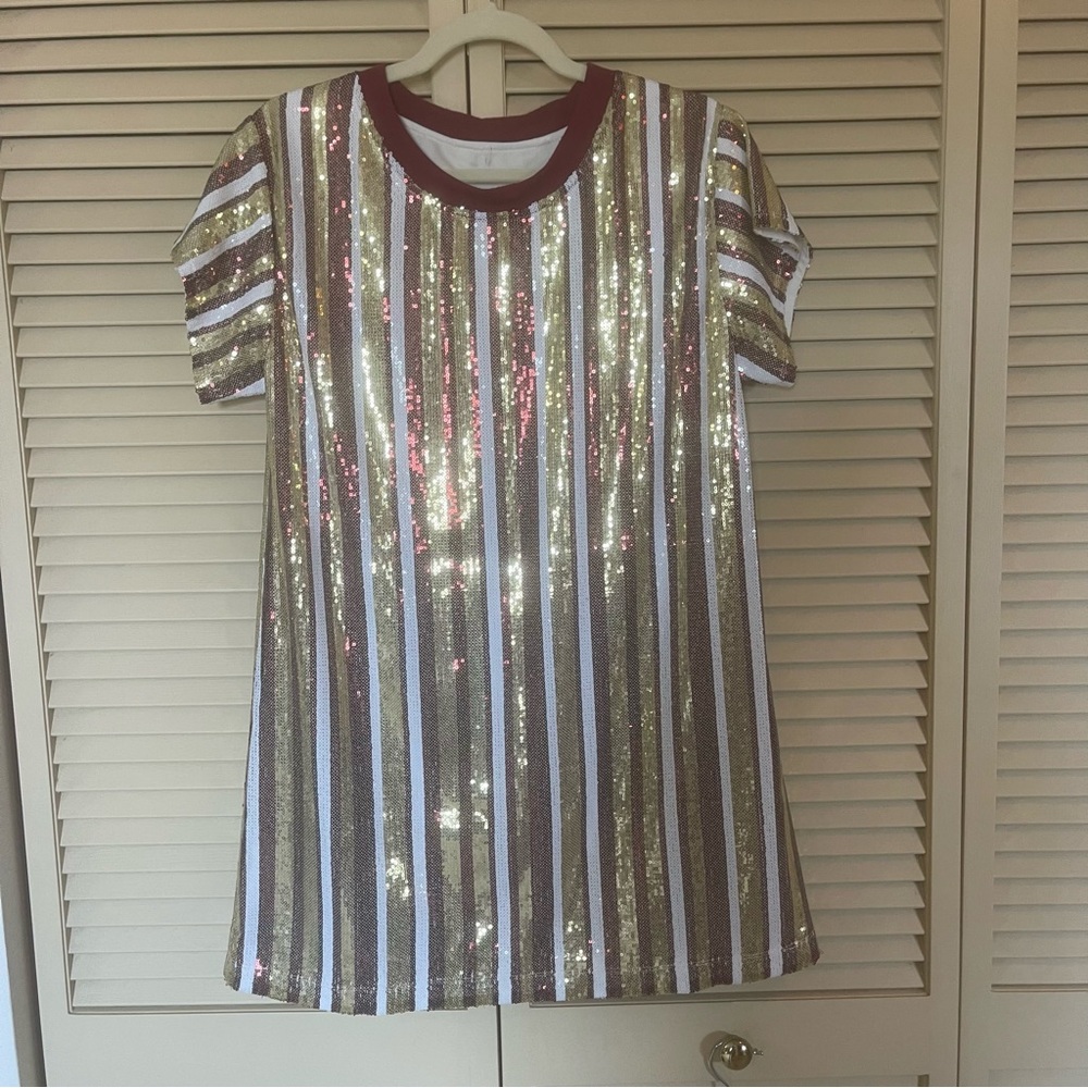 Sparkling Striped Kids Shirt